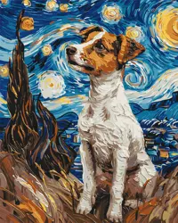 Okouzlující jack russell 40х50cm
