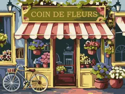  Květinový koutek 30х40cm