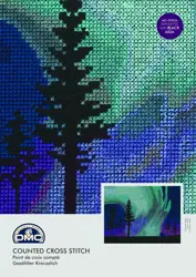 DMC-BK1722 Sada na vyšívání DMC Polární záře