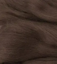 Ovčí vlna barevná 100g – tmavě hnědá 28
