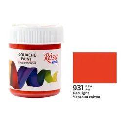Kvašová barva Rosa 931 red light 40ml 