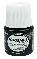 Barva na porcelán Porcelaine 45ml  42 černá