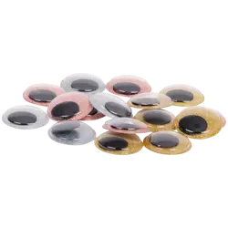 Pohyblivá očka Barevné Třpytivé 