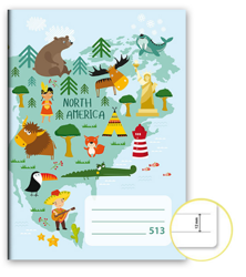 Sešit 513 A5 10ls linka