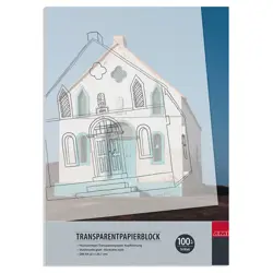 Transparentní papír A3 100 g bílý