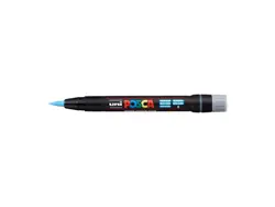 Štětečkový akrylový marker Uni Posca PC-350 – 08 light blue
