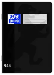 Školní sešit Oxford 544 linkovaný - 40 listů, A5 černá