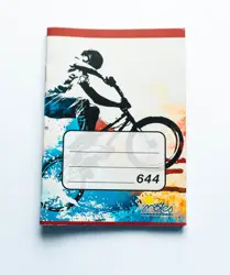NOTES Sešit  644 Cyklista 