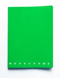 PIGNA Monocromo A5 šitý čtverečkovaný Zelený 