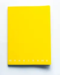 PIGNA Monocromo A5 šitý čtverečkovaný žlutý 