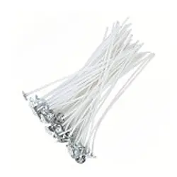 Knoty na svíčky s plíškem 10 cm * 5 kusů 