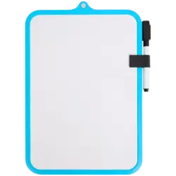 Mini bílá tabule modra