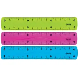 Pravítko FLEXI 15 cm  zelená