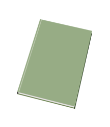 Záznamní kniha A4 96ls čistá zelená 