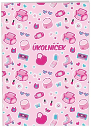 Úkolníček A6 pink