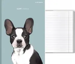 Záznamní kniha A5 96ls linka sweet animals pes