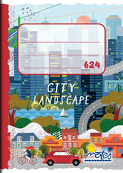 Sešit 624 A6 20ls linkovaný mix