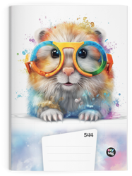 Sešit 544 A5 40ls linkovaný Křeček