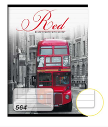 Sešit 564 A5 60ls linkovaný mix