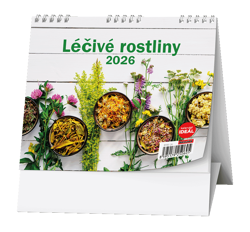 Stolní kalendář 2026 Ideál Léčivé rostliny