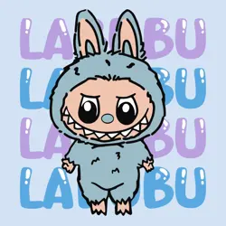 Malování podle čísel - Je to Labubu 25*25cm