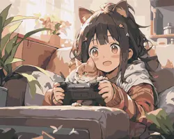 Malování podle čísel - Vzrušující hra 40х50cm