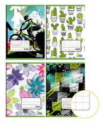   Sešit 545 A5 40ls čtverečkovaný