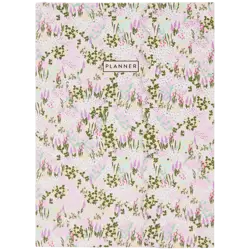 Plánovač Polní květy světlý