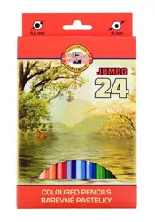 Pastelky KOH-I-NOOR 3384 Jumbo 24ks