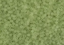 Rokajlové korálky - Round 11/0 :  Transparent-Frosted Citrus Spritz TR-11-15F