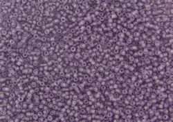 Rokajlové korálky - Round 11/0 : Transparent-Frosted Sugar Plum TR-11-19F