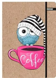 KRAFT FLUE Složka A4 sovička