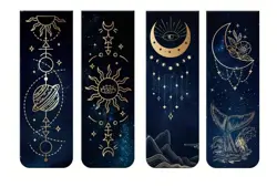 Magnetické záložky – Galaxie & Hvězdné nebe  – sada 4 ks