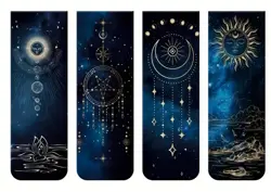 Magnetické záložky – Galaxie & Souhvězdí   – sada 4 ks