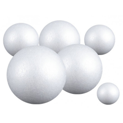Polystyrenové koule 8cm