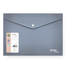 Desky A5 druk PP ReLeaf šedé