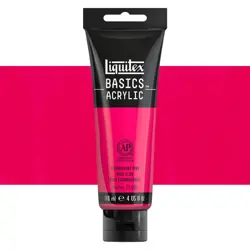 Akrylová barva Liquitex Basics 22 ml – 987 fluorescent pink