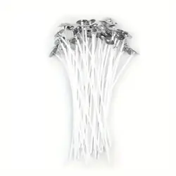 Knoty na svíčky s plíškem 15 cm – 5 kusů