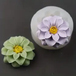 Silikonová forma květina – pro výrobu svíček nebo mýdla