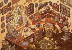 Sada samolepek – Kouzelnická laboratoř (3 archy + 1 scéna)