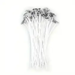 Knoty na svíčky s plíškem 20 cm – 5 kusů