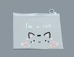 Průhledný polypropylenový obal A5 – kočičí motiv