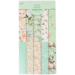 Blok hobby papíru Craft Universe – Satin Finish | 30 listů | 30,5 × 15,2 cm