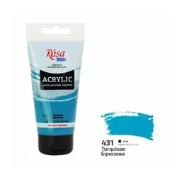 Akrylová barva ROSA Studio – 75 ml  431 Turquiose