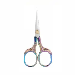 Vyšívací nůžky – Precizní ocelové nůžky pro hobby a ruční práce (12,7 cm) Duhová 