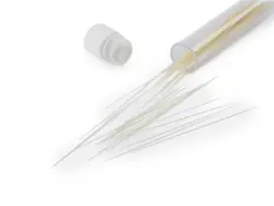 Umělé zvířecí vousy krémová světlá