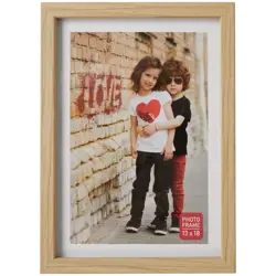 Dřevěný rámeček na fotografie 13 × 18 cm Love – FSC® certifikované dřevo