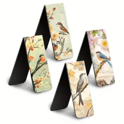 Magnetické záložky 4 ks Ptáci 