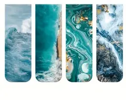 Oceánské abstrakce – magnetické záložky Zlatý příboj