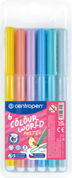  Popisovače Centropen 7550 Colour World Pastel 6ks